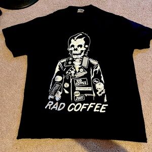Rad Coffee Limited Edition NO VALUES shirt!